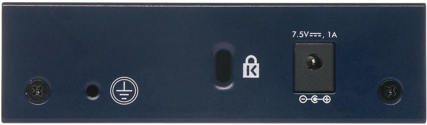 image:imageNETGEAR 5Port Gigabit Ethernet Unmanaged Switch GS105NA Desktop or Wall Mount and Limited Lifetime Protection5Port