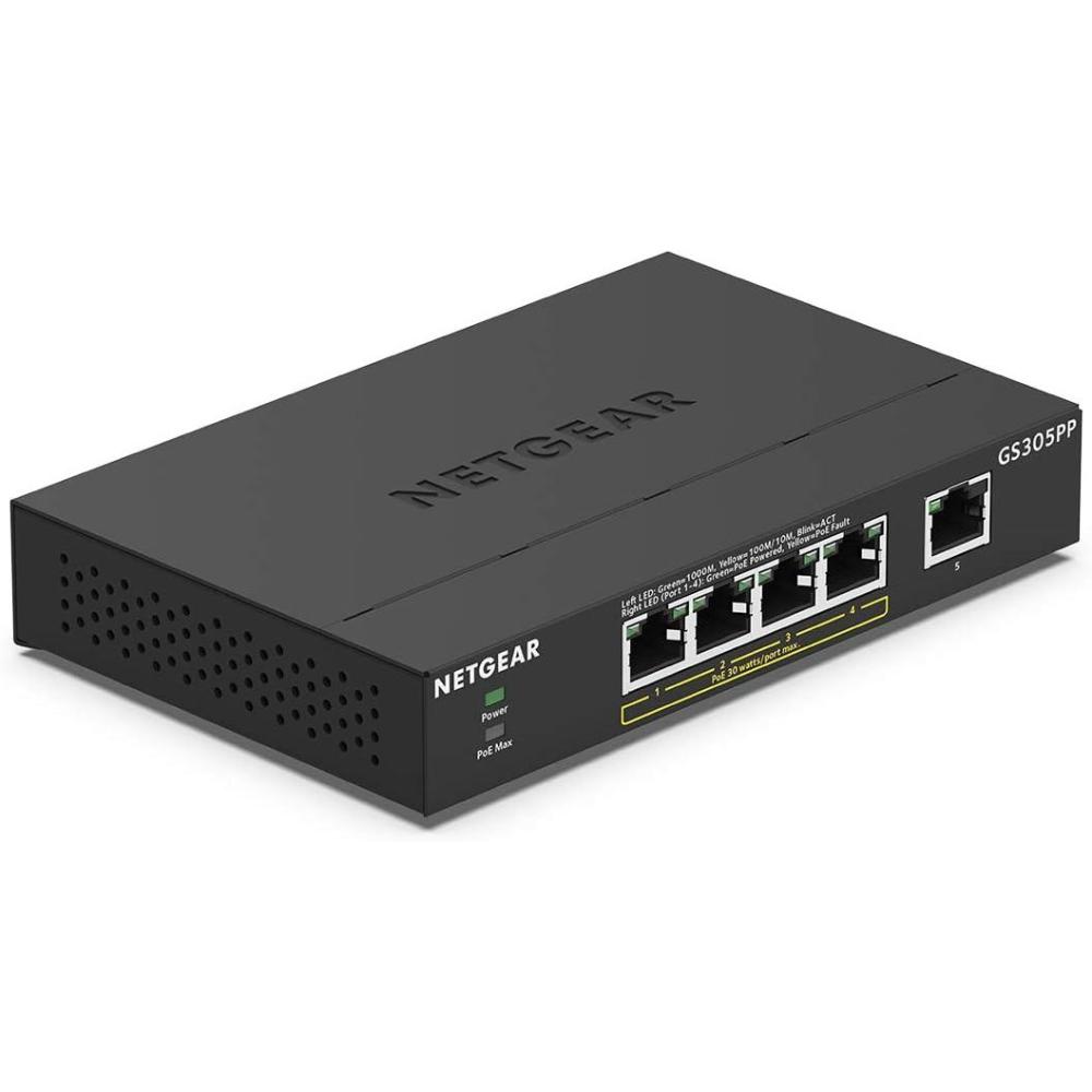 image:imageNETGEAR 16Port PoE Gigabit Ethernet Unmanaged Essentials Switch GS316P  with 16 x PoE  115W Desktop or Wall MountUnmanaged