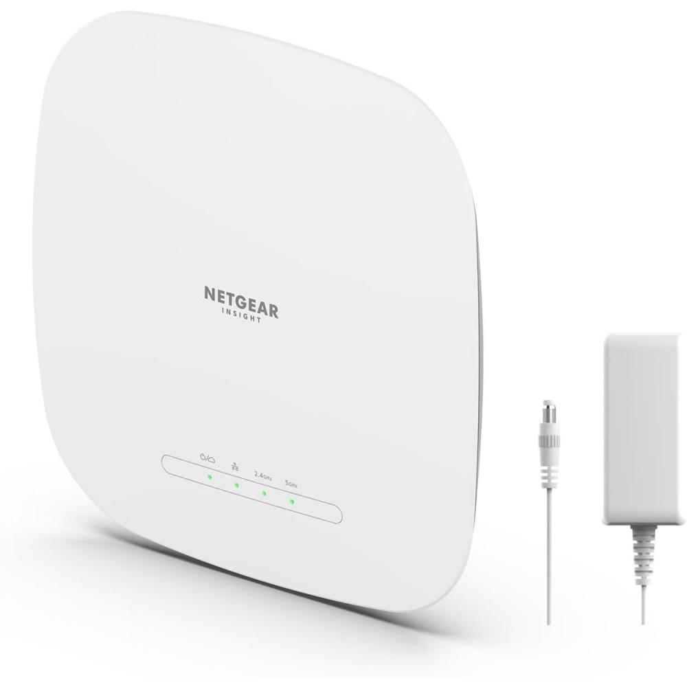 image:imageNETGEAR Cloud Managed Wireless Access Point WAX620  WiFi 6 DualBand AX3600 Speed  Up to 256 Client Devices  80211ax  Insight Remote Management  PoE Powered or AC Adapter not IncludedAX3000  WiFi 6  PoE