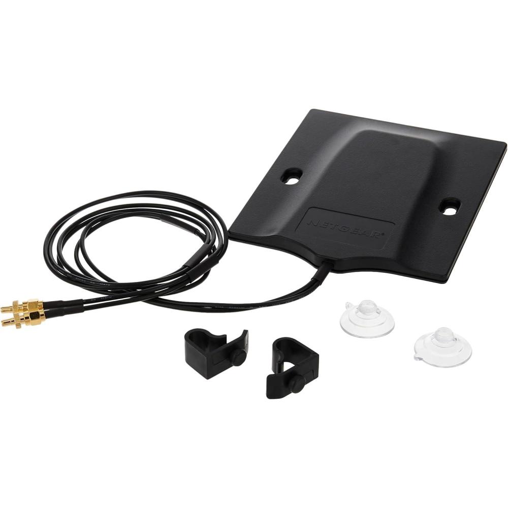 image:imageNETGEAR Omnidirectional MIMO Antenna 6000451  Enhances Performance of Internal Antennas Compatible with M5 MR5200 amp M6 MR6150 amp MR6550 Hotspot Routers Includes 2 TS9 and 2 SMA Connectors