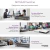 NETGEAR 16-Port Gigabit Ethernet Unmanaged PoE+ Switch (GS316PP) – with 16 x PoE+ @ 183W, Desktop/Rackmount/Wallmount, Sturdy Metal (GS316PP-100) (Renewed)(16 port | 16xPoE+ 115W)