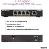 NETGEAR 16-Port Gigabit Ethernet Unmanaged PoE+ Switch (GS316PP) – with 16 x PoE+ @ 183W, Desktop/Rackmount/Wallmount, Sturdy Metal (GS316PP-100) (Renewed)(5 port | 4xPoE 55W)