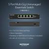 NETGEAR 24-Port Gigabit Ethernet Unmanaged Essentials Switch (GS324) – Desktop, Wall, or Rackmount, Silent Operation(5 Port  2.5 Gigabit)