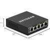 NETGEAR 24-Port Gigabit Ethernet Unmanaged Essentials Switch (GS324) – Desktop, Wall, or Rackmount, Silent Operation(5 Port with Enhanced Features)