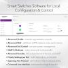 NETGEAR 28-Port PoE Gigabit Ethernet Smart Switch (GS728TPP) – Managed, Optional Insight Cloud Management, 24 x PoE+ @ 380W, 4 x 1G SFP, Desktop or Rackmount, and Limited Lifetime Protection(28 port | 24xPoE+ 384W | 4xSFP)