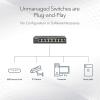 NETGEAR 5-Port Gigabit Ethernet Unmanaged PoE Switch (GS305P v2) – with 4 x PoE+ @ 63W, Desktop or Wall Mount