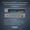 NETGEAR 8-Port 10G Multi-Gigabit Ethernet Unmanaged Switch (XS508M) – with 1 x 10G SFP+, Desktop or Rackmount, and Limited Lifetime Protection(8 port | Multi-Gig | 4xPoE++ 4xPoE+ 230W)