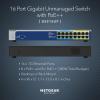 NETGEAR 8-Port PoE Gigabit Ethernet Plus Switch (GS108PEv3) – Managed, with 4 x PoE @ 53W, Desktop or Wall Mount, and Limited Lifetime Protection(16-Port)