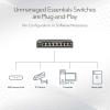 NETGEAR 8-Port PoE Gigabit Ethernet Unmanaged Essentials Switch (GS308LP) – with 8 x PoE+ @ 60W Upgradeable, Desktop, Wall Mount or Rack Mount