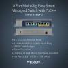 NETGEAR 8-Port Ultra60 PoE Multi-Gigabit Ethernet Easy Smart Managed Switch (MS108EUP) – Managed, with 4 x PoE++ and 4 x PoE+ @ 230W, Desktop or Wall Mount, and Limited Lifetime Protection(Ultra60)