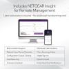NETGEAR Cloud Managed Wireless Access Point (WAX620) – WiFi 6 Dual-Band AX3600 Speed | Up to 256 Client Devices | 802.11ax | Insight Remote Management | PoE+ Powered or AC Adapter (not Included)(AX3000 | WiFi 6 | PoE+)