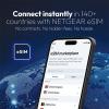 NETGEAR Nighthawk 5G M7 Portable WiFi Hotspot with eSIM – Supports eSIM & Physical SIM – Unlocked 5G/4G LTE Mobile Router – for Travel, Work – WiFi 7-3.6 Gbps, 140+ Countries, 32 Devices (MH7150)
