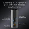 NETGEAR Nighthawk Tri-Band WiFi 7 Router (RS300) – Router Only, BE9300 Wireless Speed (up to 9.3 Gbps) – Covers up to 2,500 sq. ft., 100 Devices – 2.5 Gig Internet Port – Free Expert Help(18Gbps  10G Port)