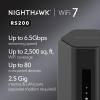 NETGEAR Nighthawk WiFi 7 Router (BE17000) – Router Only, 17 Gbps Wireless Speed, 10 Gig Internet Port, Tri-Band for Gaming, Covers 3,300 sq. ft., 150 Devices, VPN – Free Expert Help(6.5Gbps  2.5G Port)