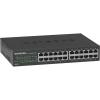 NETGEAR 24-Port Gigabit Ethernet Unmanaged Essentials Switch (GS324) – Desktop, Wall, or Rackmount, Silent Operation(24 port)