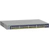 NETGEAR 52-Port PoE Gigabit Ethernet Smart Switch (GS752TPP) – Managed, Optional Insight Cloud Management, 48 x PoE+ @ 760W, 4 x 1G SFP, Desktop or Rackmount, and Limited Lifetime Protection