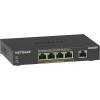 NETGEAR 5-Port Gigabit Ethernet Unmanaged PoE Switch (GS305P v2) – with 4 x PoE+ @ 63W, Desktop or Wall Mount