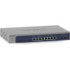 NETGEAR 8-Port Gigabit Ethernet Smart Switch (GS108T) – Managed, with 1 x PD Port, Optional Insight Cloud Management, Desktop or Wall Mount, Silent Operation, and Limited Lifetime Protection(Smart)
