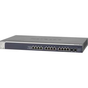 NETGEAR 12-port 10-Gigabit Ethernet Smart Managed Pro Switch | ProSAFE and lifetime technical chat support (XS712Tv2)(Smart)