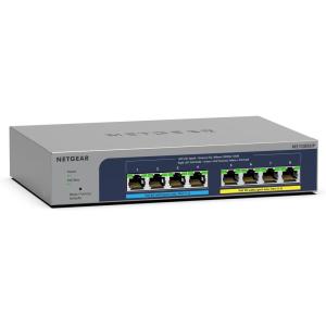 NETGEAR 8-Port Ultra60 PoE Multi-Gigabit Ethernet Easy Smart Managed Switch (MS108EUP) – Managed, with 4 x PoE++ and 4 x PoE+ @ 230W, Desktop or Wall Mount, and Limited Lifetime Protection(Ultra60)