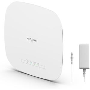 NETGEAR Cloud Managed Wireless Access Point (WAX620) – WiFi 6 Dual-Band AX3600 Speed | Up to 256 Client Devices | 802.11ax | Insight Remote Management | PoE+ Powered or AC Adapter (not Included)(AX3000 | WiFi 6 | PoE+)