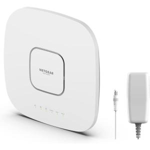 NETGEAR Cloud Managed Wireless Access Point (WAX620) – WiFi 6 Dual-Band AX3600 Speed | Up to 256 Client Devices | 802.11ax | Insight Remote Management | PoE+ Powered or AC Adapter (not Included)(AX6000 | WiFi 6 | PoE++)