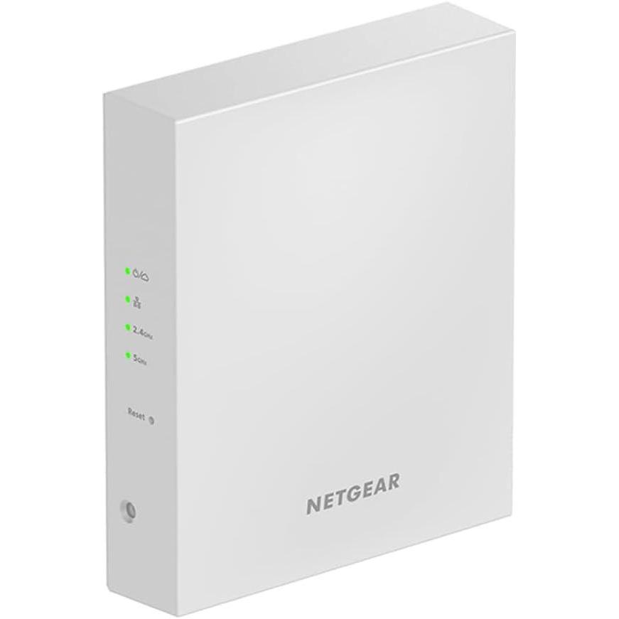 image:imageNETGEAR Insight Managed PoE Wall Plate Access Point WAX610W  DualBand WiFi 6 AX1800  Covers Up to 1000 sq ft 200 Client Devices  Small Size  WPA3  Power Adapter not Included