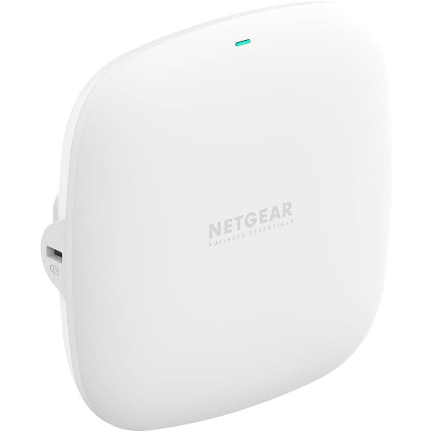 image:imageNETGEAR Wireless Access Point WAX210  WiFi 6 DualBand AX1800 Speed  1 x 1G Ethernet PoE Port  Up to 128 Devices  80211ax  WPA3  Small Size Up to 4 SSID Networks Power Adapter Not Included