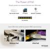NETGEAR 8-Port Gigabit Ethernet Smart Managed Plus PoE Network Switch, Hub, Internet Splitter (GS108PE) – with 4 x PoE @ 53W Upgradeable, Desktop/Rackmount, and ProSAFE Lifetime Protection(24 Port | 24xPoE+ 300W | Unmanaged)