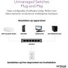 NETGEAR 8-Port Gigabit Ethernet Smart Managed Plus PoE Network Switch, Hub, Internet Splitter (GS108PE) – with 4 x PoE @ 53W Upgradeable, Desktop/Rackmount, and ProSAFE Lifetime Protection(48 Port | 24 x PoE + 380W)