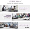 NETGEAR 8-Port Gigabit Ethernet Smart Managed Plus PoE Network Switch, Hub, Internet Splitter (GS108PE) – with 4 x PoE @ 53W Upgradeable, Desktop/Rackmount, and ProSAFE Lifetime Protection(48 Port | 24 x PoE + 380W)