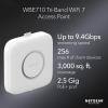 NETGEAR Cloud Managed Wireless Multi-Gig Access Point (WBE710) – WiFi 7 Tri-Band BE9400 Speed | Mesh | MU-MIMO | 802.11be | Optional Insight Remote Management | PoE+ | Power Adapter not Included