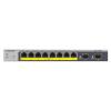NETGEAR (GS110TPv3) 8-Port Gigabit PoE+ Ethernet Smart Managed Pro Switch with 2 SFP Ports and Cloud Management(8 x PoE+ | 2 x SFP – 55W)