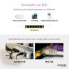NETGEAR (GS110TPv3) 8-Port Gigabit PoE+ Ethernet Smart Managed Pro Switch with 2 SFP Ports and Cloud Management(8 x PoE+ | 2 x SFP – 55W)