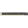 Netgear M4300-52G-PoE+ 48x1G PoE+ 2x10GBASE-T 2xSFP+ Stackable Switch 550W PSU (GSM4352PA-100NES)(52 Port)