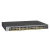 NETGEAR 26-Port Gigabit Ethernet Smart Managed Pro PoE Switch (GS724TPP) – with 24 x PoE+ @ 380W, 2 x 1G SFP, Desktop/Rackmount, (Renewed)(52 port | 48xPoE+ 760W | 4xSFP)