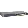 NETGEAR 28-Port Gigabit Ethernet Smart Managed Pro PoE Switch (GS728TP) – with 24 x PoE+ @ 190W, 4 x 1G SFP, Desktop/Rackmount, and ProSAFE Lifetime Protection (Renewed)(Layer 2+ Smart Pro)