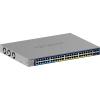 NETGEAR 52-Port Ultra60 PoE Gigabit Ethernet Smart Switch (GS752TXUP)- Managed, with 32 x PoE+ and 16 x PoE++ @ 640W, 4 x 10G SFP+, Optional Insight Cloud Management, Desktop or Rack Mount