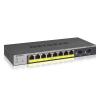 NETGEAR (GS110TPv3) 8-Port Gigabit PoE+ Ethernet Smart Managed Pro Switch with 2 SFP Ports and Cloud Management(8 x PoE+ | 2 x SFP – 55W)