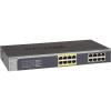 NETGEAR ProSafe Plus JGS516PE – Switch – unmanaged – 8 x 10/100/1000 (PoE) + 8 x 10/100/1000 – desktop, rack-mountable – PoE (85 W)