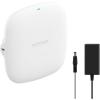 NETGEAR Wireless Access Point (WAX210PA) – WiFi 6 Dual-Band AX1800 Speed | 1 x 1G Ethernet PoE Port | Up to 128 Devices | 802.11ax | WPA3 | Compact Size | Up to 4 SSID Networks | with Power Adapter