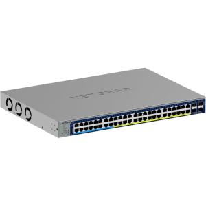 NETGEAR 52-Port Ultra60 PoE Gigabit Ethernet Smart Switch (GS752TXUP)- Managed, with 32 x PoE+ and 16 x PoE++ @ 640W, 4 x 10G SFP+, Optional Insight Cloud Management, Desktop or Rack Mount