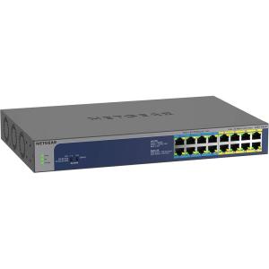 NETGEAR 8-Port Gigabit Ethernet Smart Managed Plus PoE Network Switch, Hub, Internet Splitter (GS108PE) – with 4 x PoE @ 53W Upgradeable, Desktop/Rackmount, and ProSAFE Lifetime Protection(16 Port | 8xPoE+  8xPoE++ 380W | Unmanaged)
