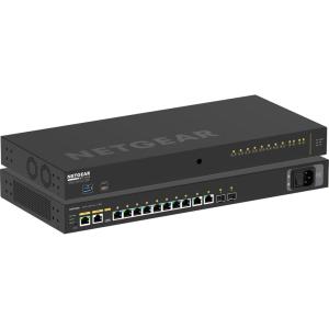 Netgear M4250 12-Port AV Line PoE+ M4250-10G2F, Managed, L2/L3, W126258125 (M4250-10G2F, Managed, L2/L3, Gigabit Ethernet (10/100/1000), Power Over Ethernet (PoE), Rack mounting, 1U)