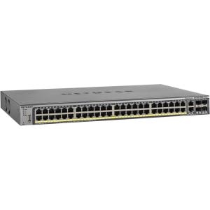 Netgear ProSafe GSM7248P 48-Port Layer 2+ GbE PoE+ Managed Switch [M4100-50G-POE+] (Renewed)