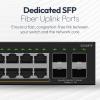 NETGEAR S350 Series 52-Port Gigabit Ethernet PoE+ Smart Managed Essentials Switch – 48 x 1G PoE+ @ 380W, 4 x 1G Dedicated SFP – Desktop or Rackmount (GS348TPv2)