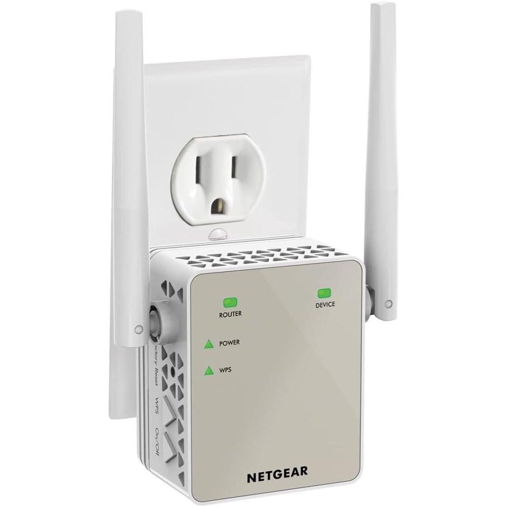 image:imageNETGEAR WiFi Mesh Range Extender EX6250  Covers up to 1500 sqft and 25 Devices with AC1750 Dual Band Wireless Signal Booster amp Repeater up to 1750 Mbps Speed Plus Mesh Smart RoamingWiFi 5  12Gbps
