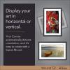 Canvas II – the Smart Art Frame with 27 in. HD Digital Canvas that Renders Images and Photography in Lifelike Detail | 19X29 Black Frame | WiFi-Connected | Powered by NETGEAR (MC327BL)(19”x29” Black Frame)