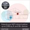 NETGEAR Nighthawk WiFi 6 Mesh Range Extender EAX80 – Add up to 2,500 sq. ft. and 30+ Devices with AX6000 Dual-Band Wireless Signal Booster & Repeater (up to 6Gbps Speed), Plus Smart Roaming