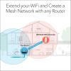 NETGEAR WiFi 6 Mesh Range Extender (EAX15) – Add up to 1,500 sq. ft., 20 Devices with AX1800 Dual-Band Wireless Signal Repeater (up to 1.8 Gbps Speed), WPA3 Security, One Network Name(1.8Gbps)